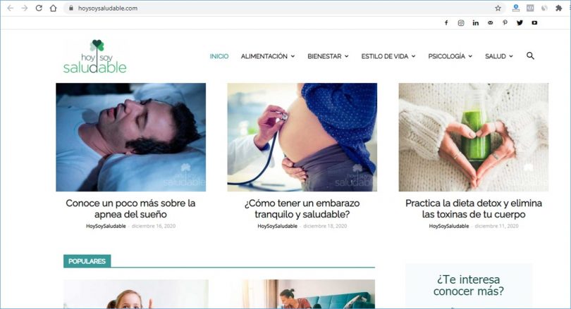 WeAreContent lanza Hoy Soy Saludable