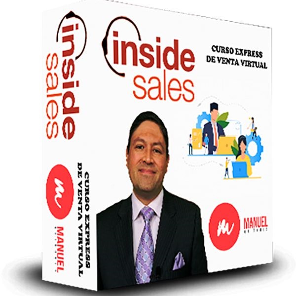 Inside Sales o venta en remoto, lanzamiento mundial del nuevo curso express creado por el reconocido auditor en ventas Manuel Quiñones.